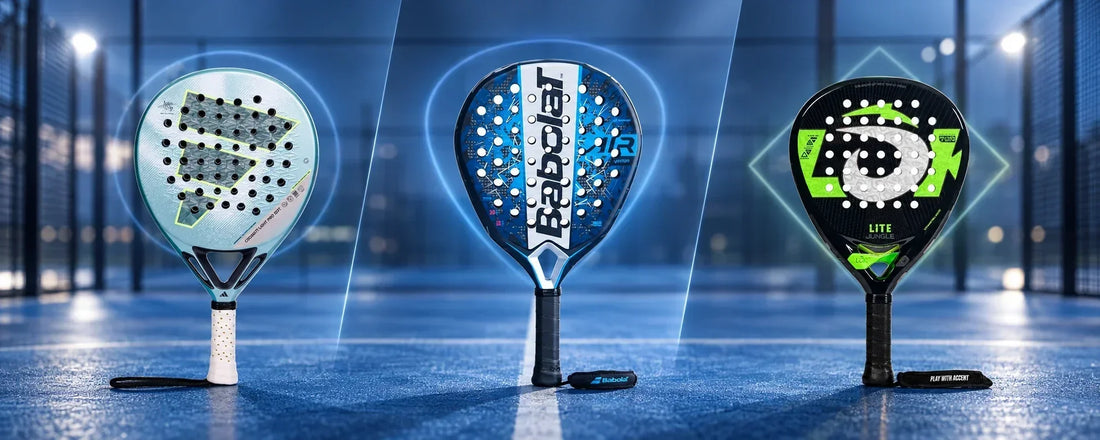 Round vs. Teardrop vs. Diamond Padel Rackets: What's the Difference?