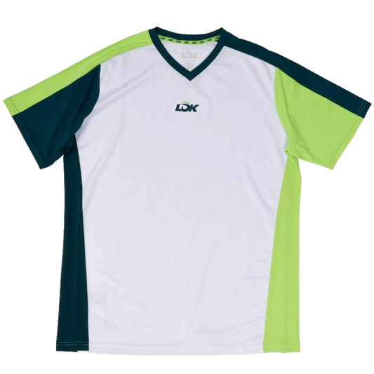 Lok Alima White Green Shirt