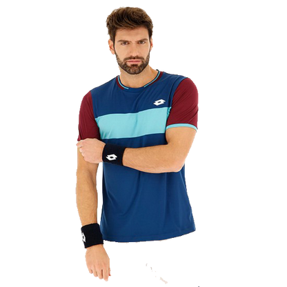 Lotto Top Ten II T-shirt Wine Blue