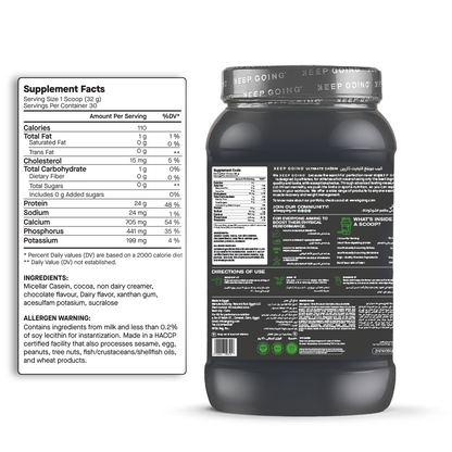 Keep Going Ultimate 100% Micellar Casein Midnight Choco