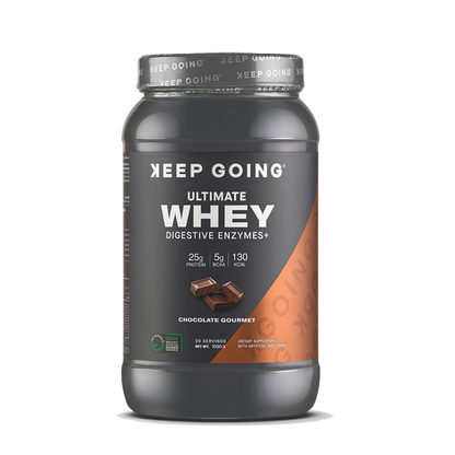 Keep Going Ultimate Whey Digestive Enzymes+ Chocolate Gourmet