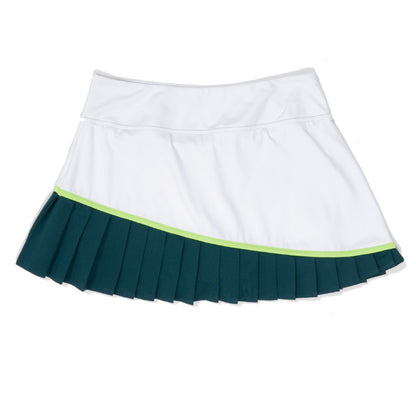 Lok White and green Ulgen skirt