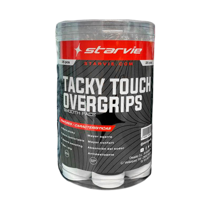 Starvie Tacky Touch White Drum Overgrips